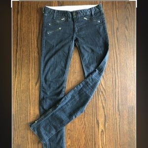 Rag & Bone Zipper Detail Jeans